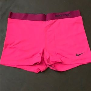 Nike pro shorts